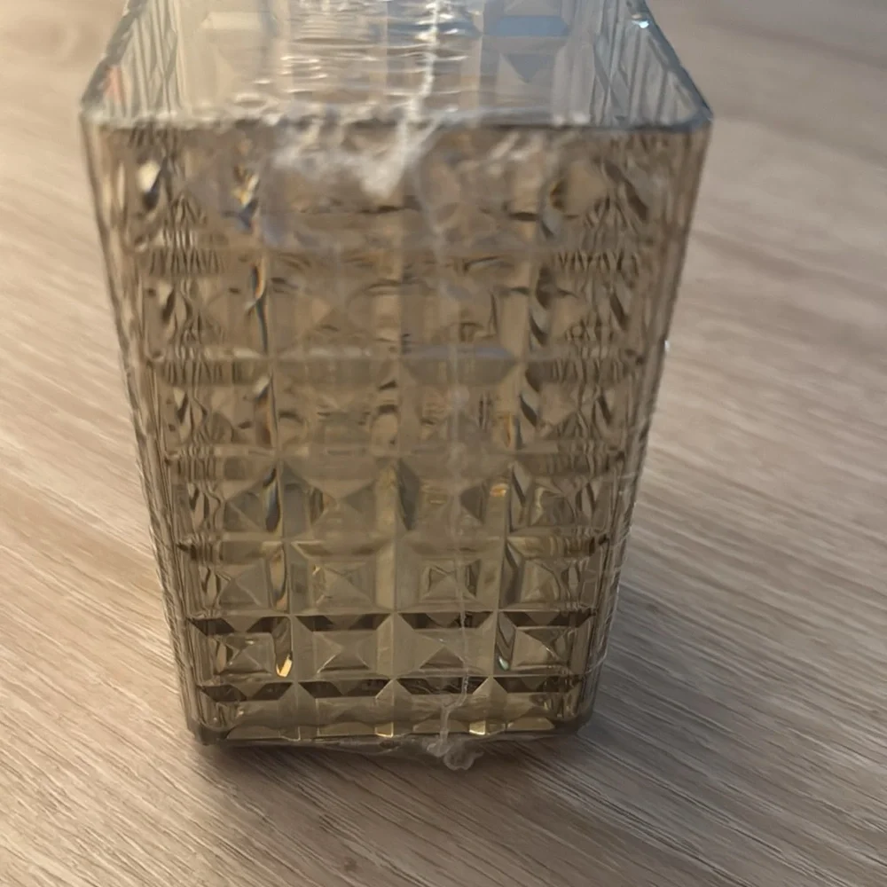 Clear Jacquard Makeup Brush Storage Container NEW 🏷️